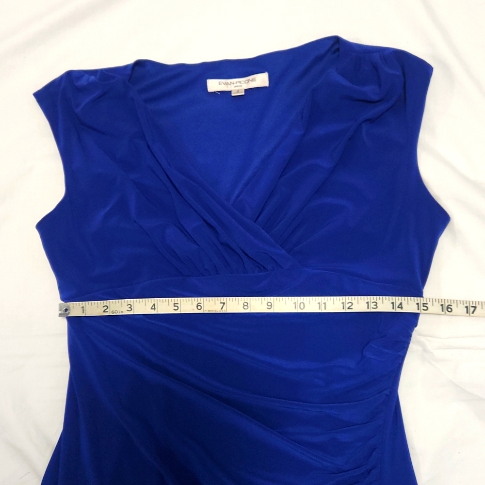 Women's Evan-Picone Blue 8 - Picture 4 of 7